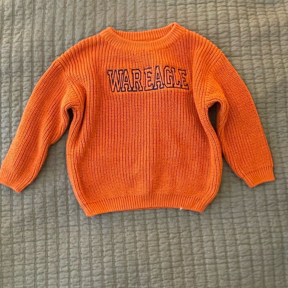 Toddler Chunky Auburn Sweater